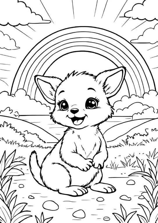 Rainbow Kangaroo