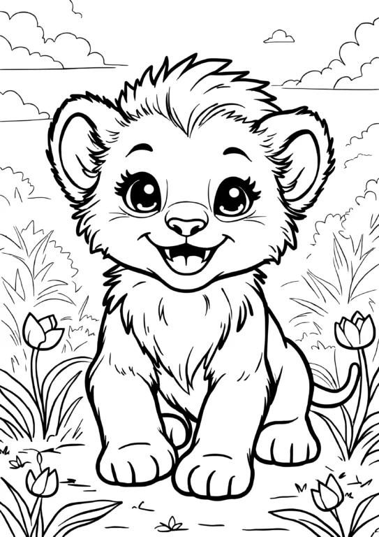 Flower Field Cub