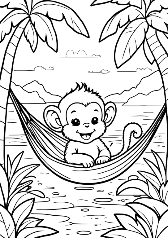 Relaxing Monkey