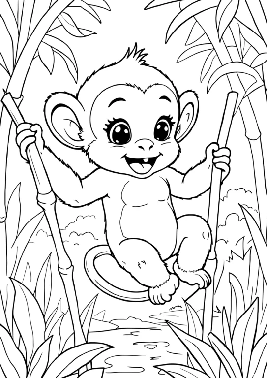 Climbing Monkey