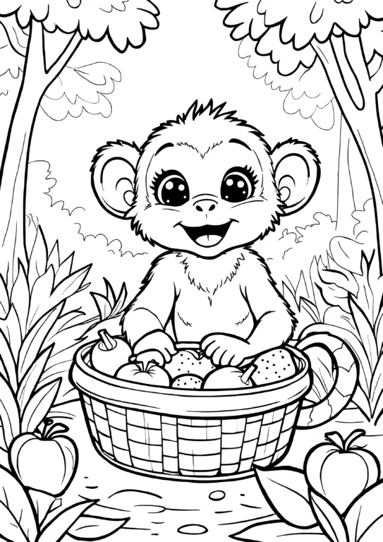 Fruit Basket Monkey