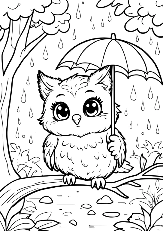 Rainy Owl