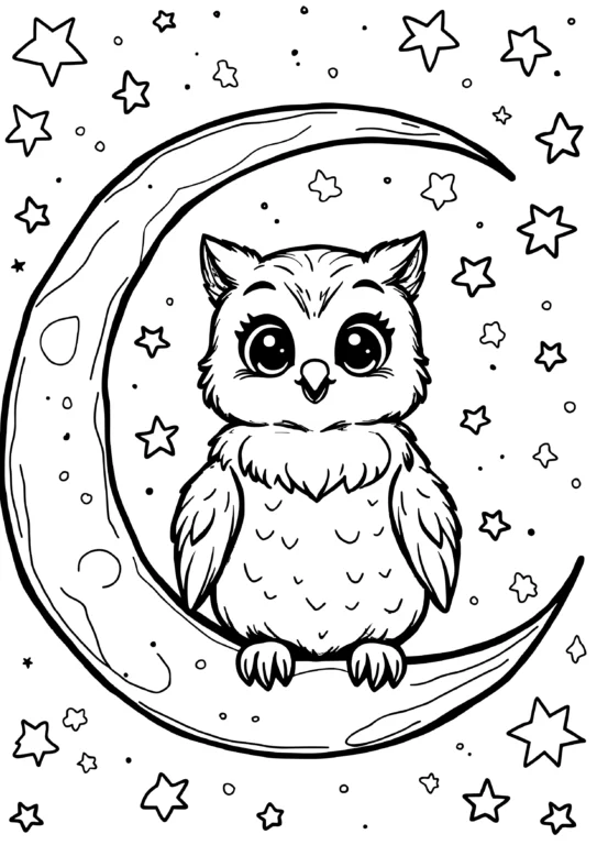 Moonlight Owl