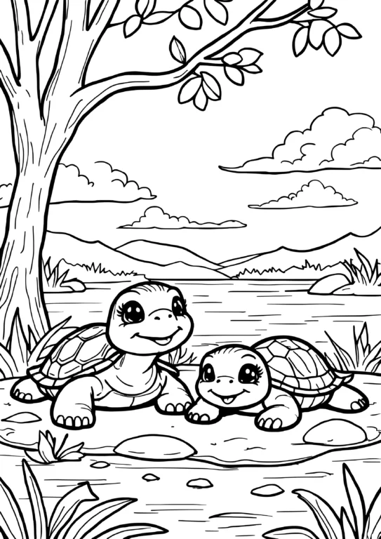 Family of Turtles