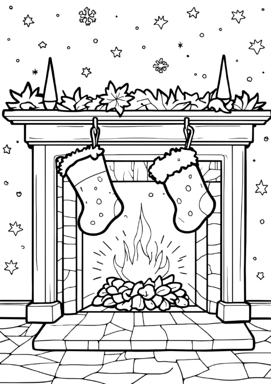 Stocking on the Mantle