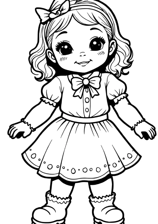 Bow Gingerbread Girl