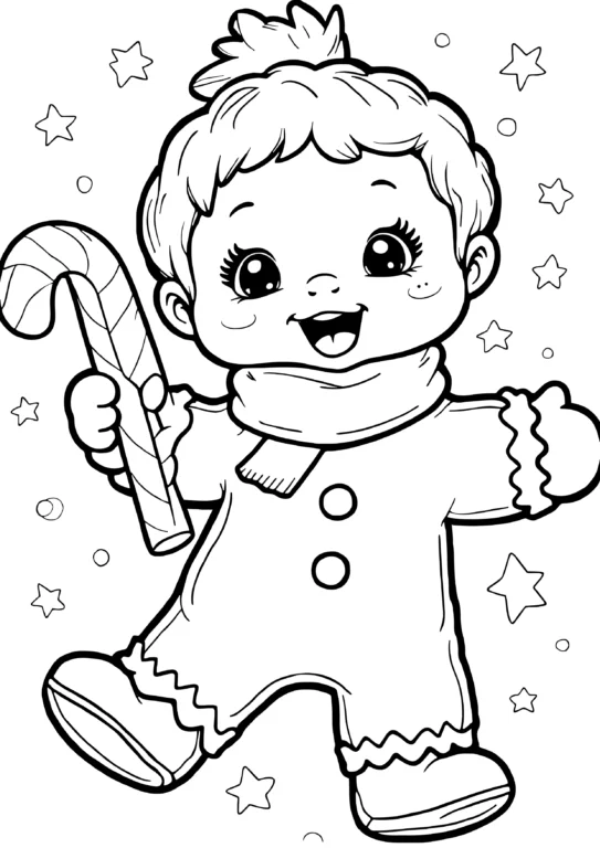 Candy Cane Gingerbread