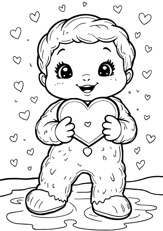 Gingerbread Heart Cookie