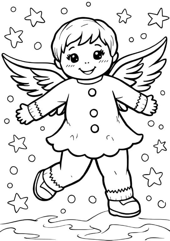 Snow Angel Gingerbread