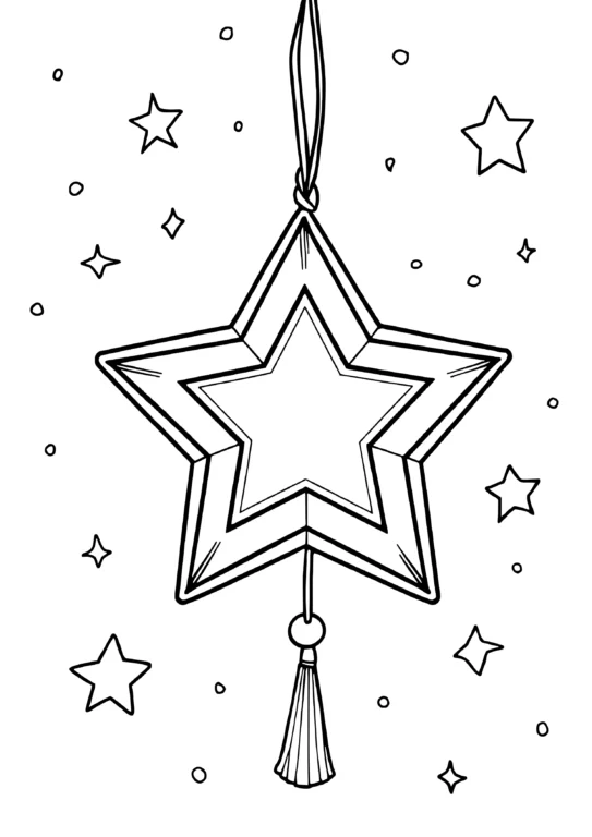Star Hanging Ornament