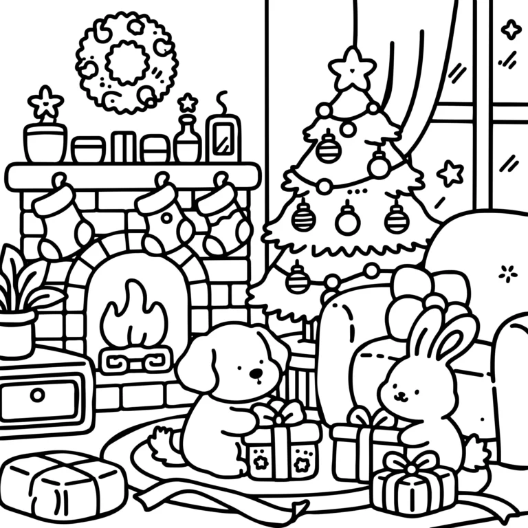 Cozy Christmas Morning