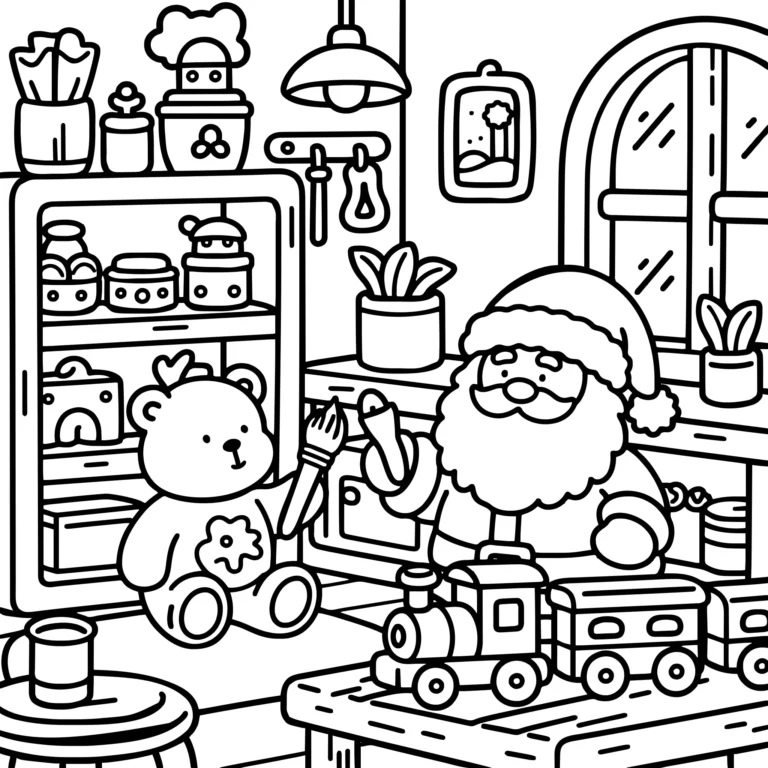 Santa’s Workshop Bear