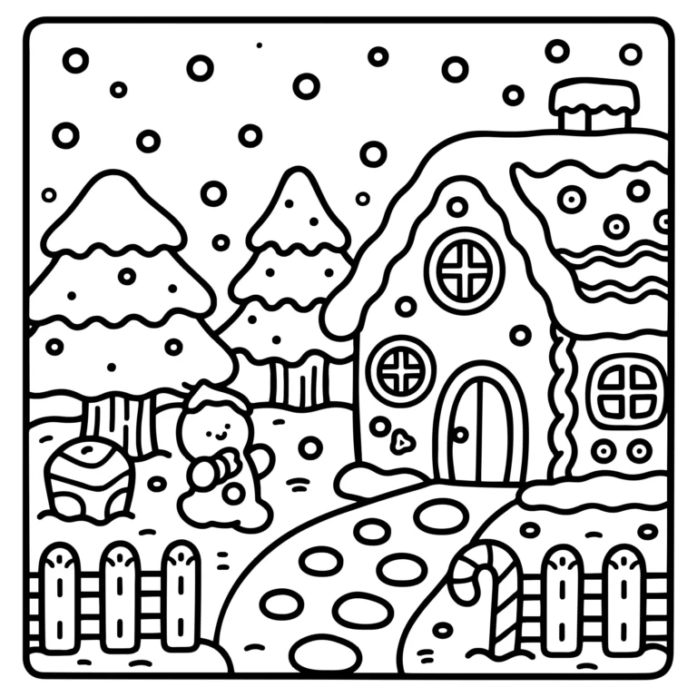 Gingerbread Holiday Village