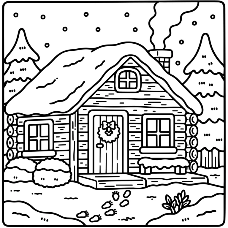 Winter Holiday Cabin