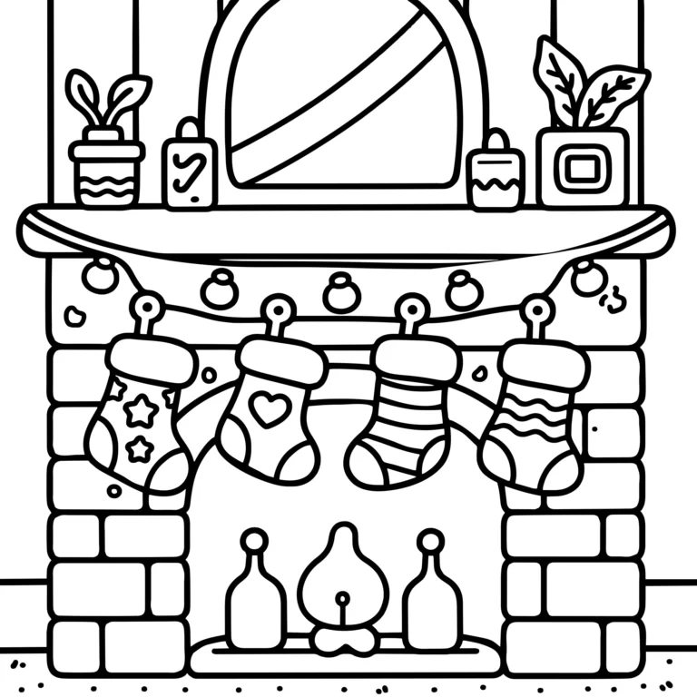 Holiday Stockings Display