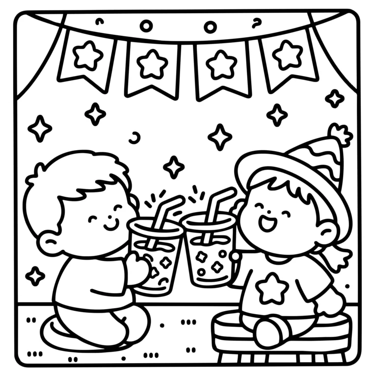 New Year Kids’ Toast