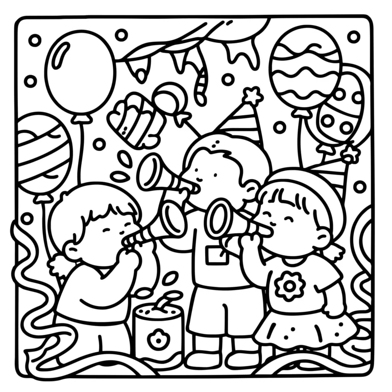 Party Horn Celebration