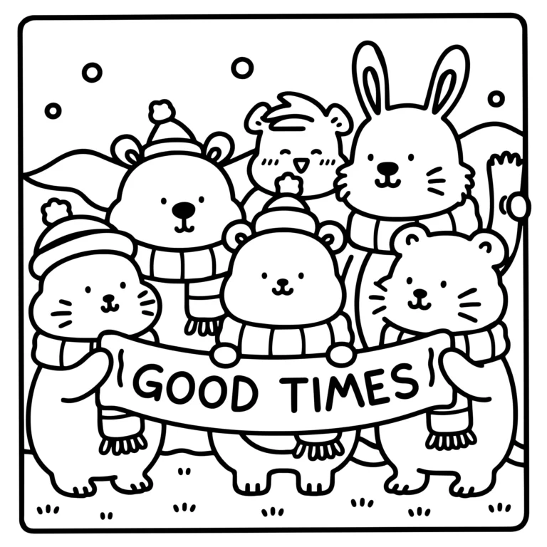Good Times Animal Banner