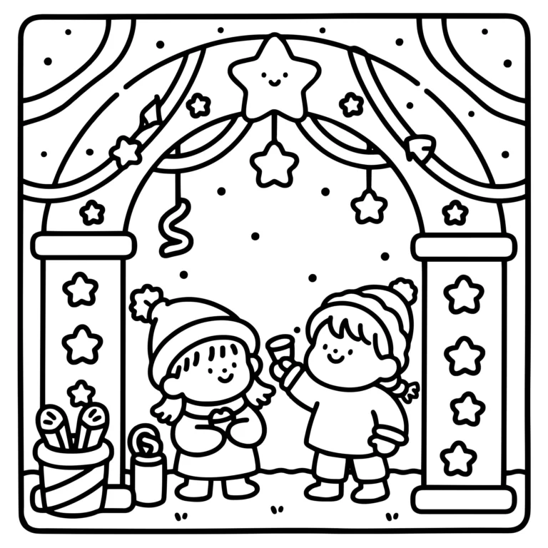 New Year Archway Decoration