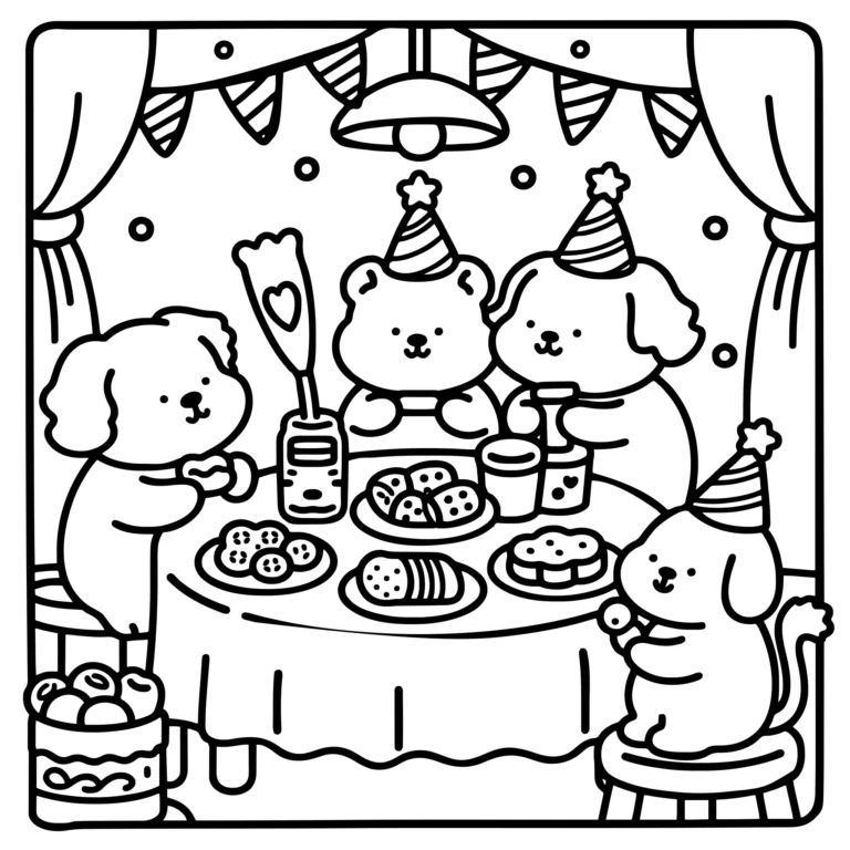 Snack Table Gathering