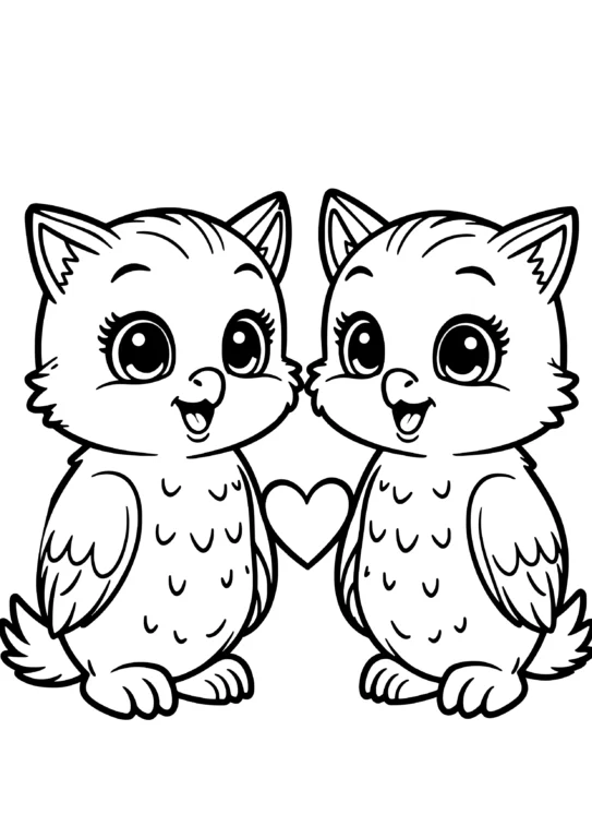 Valentine Owls