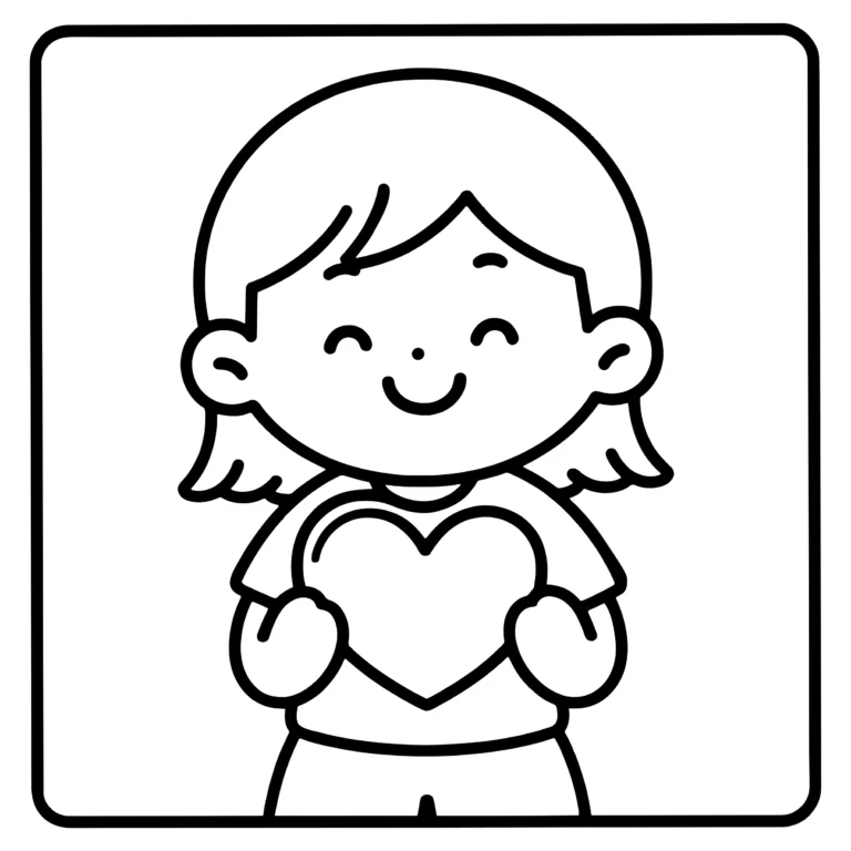 Bordered Valentine Card