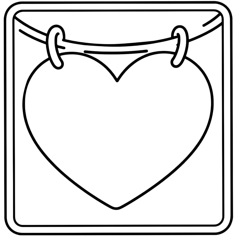 Bordered Heart Garland