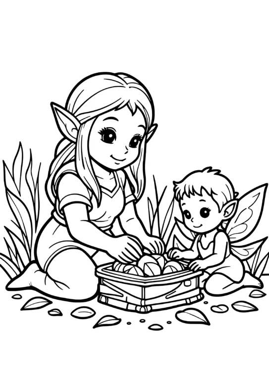 Fantasy Elves and Fairies